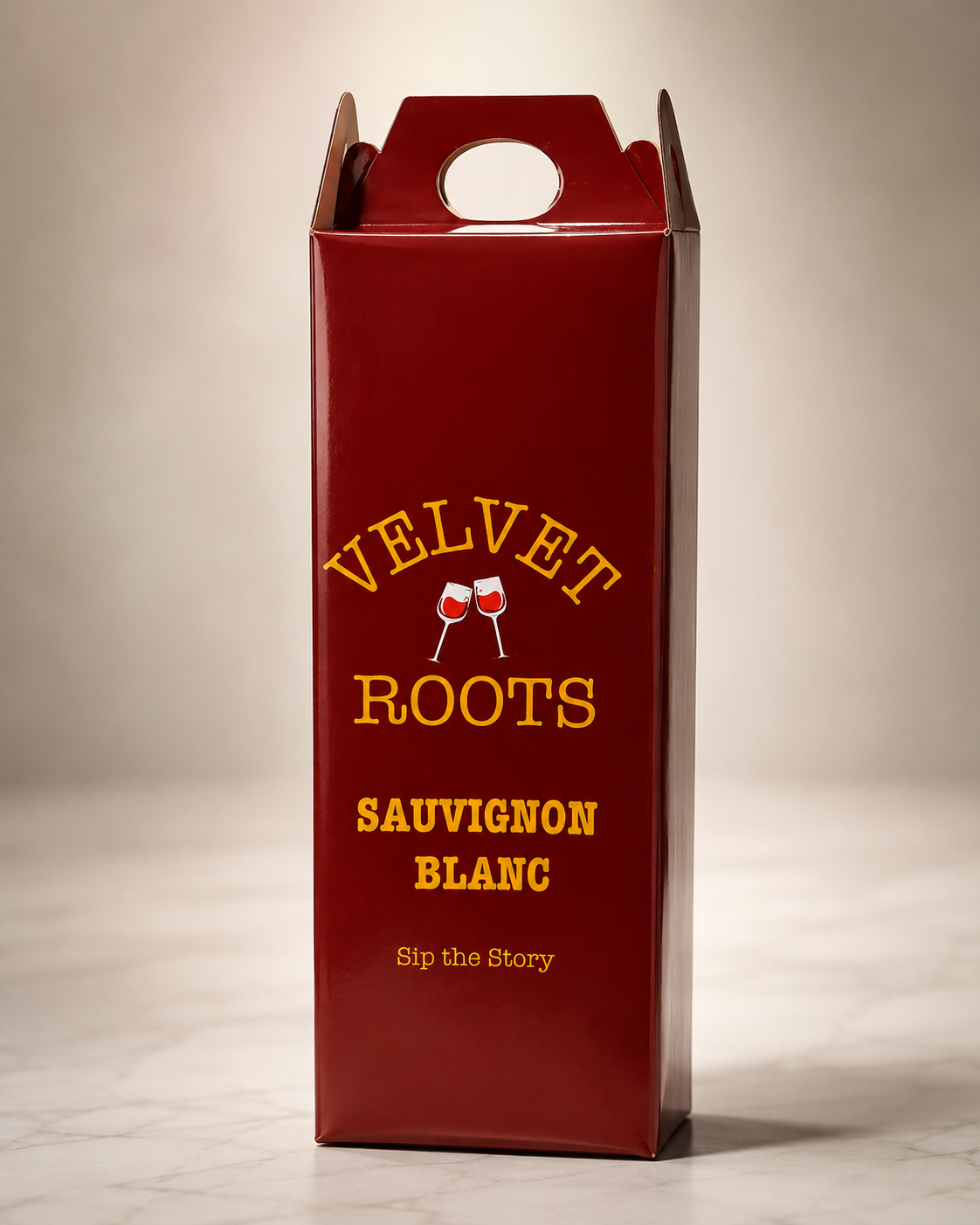 Velvet Roots final packaging design, front