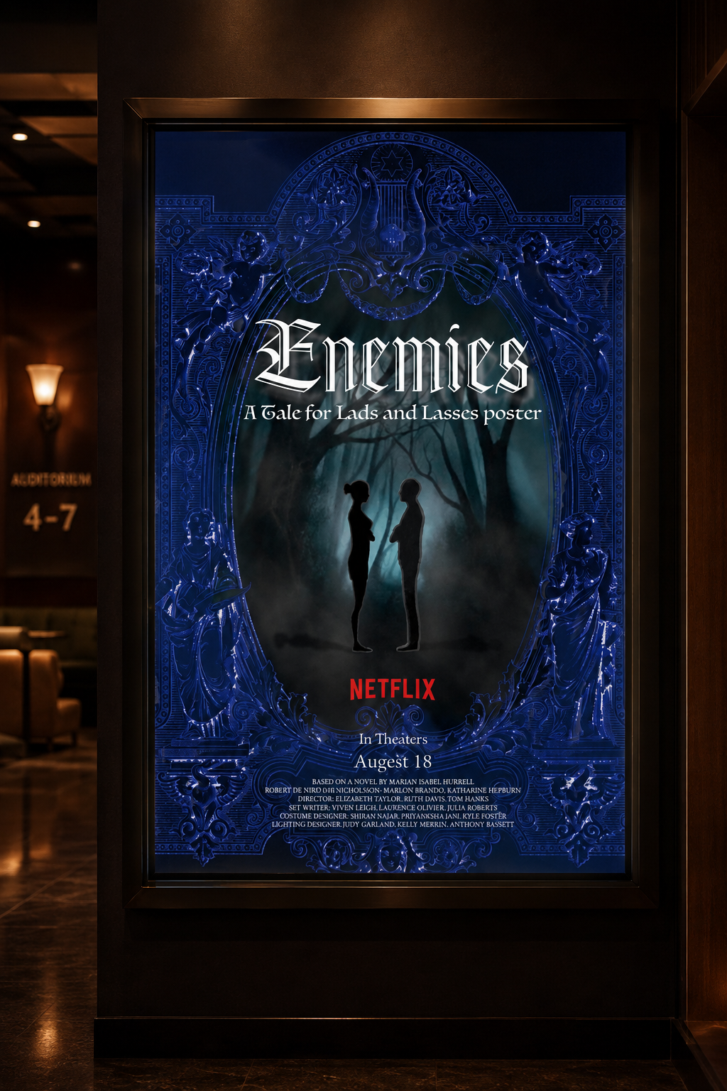 Enemies final poster design