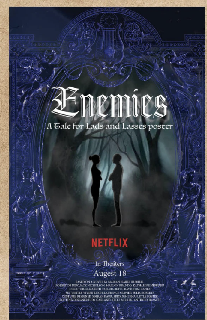 Enemies final poster design