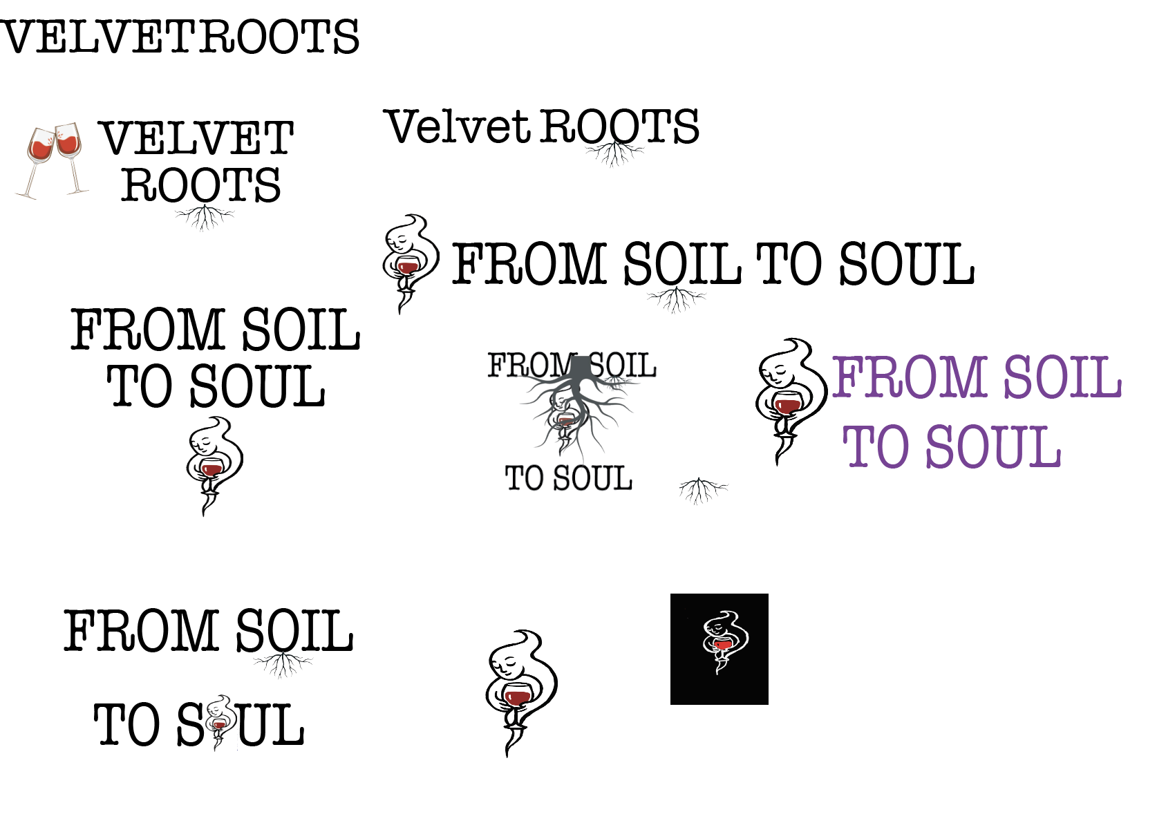 From Soil to Soul logo exploration