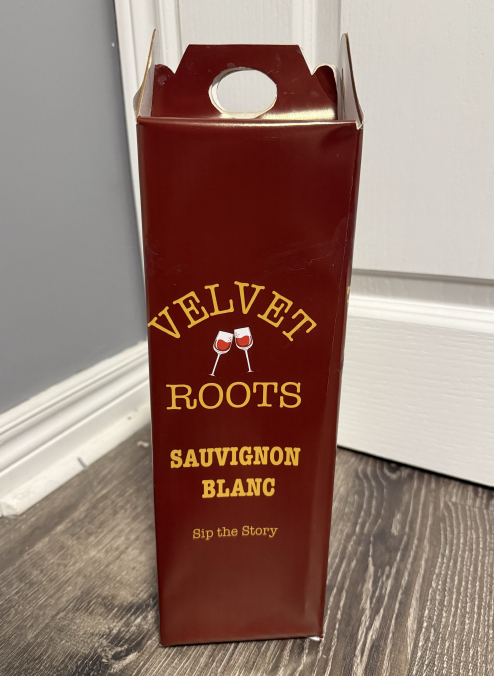 Velvet Roots final packaging design, front